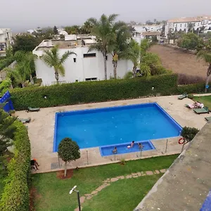Appartement Bel à Puerto Marina-dar Bouazza Avec Piscines Et Jardins
